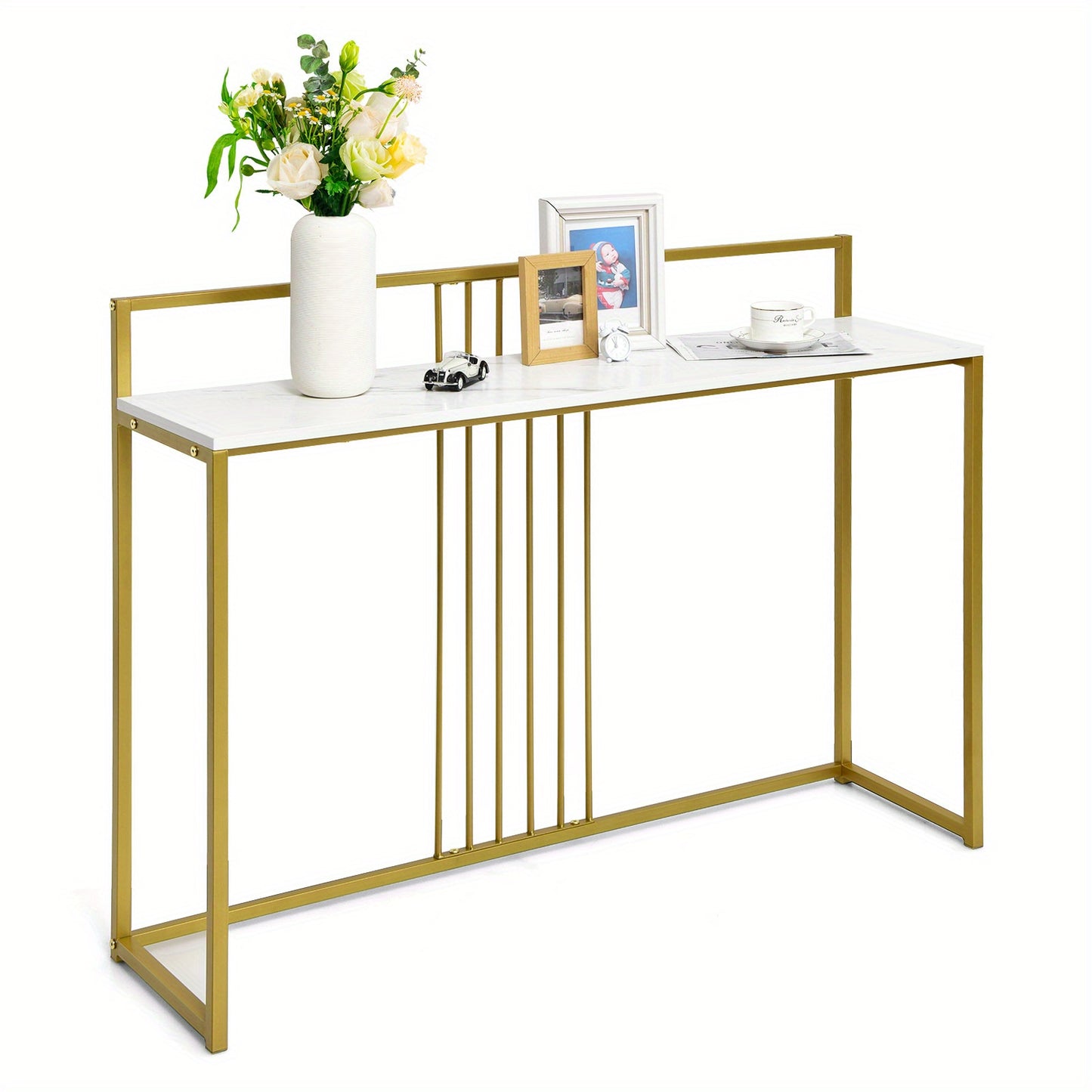 LIFEZEAL Modern Hall Console Table Entry Hallway Side Table