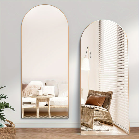 CASSILANDO Arched Full Length Mirror 65" x 24"